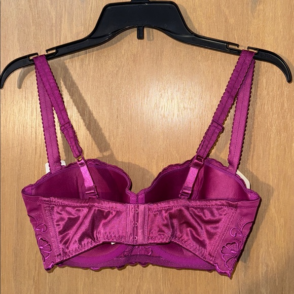 NWT Sweet Nothings Purple Lace Bra - Picture 4 of 4
